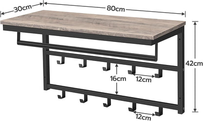 Stijlster wand kapstok